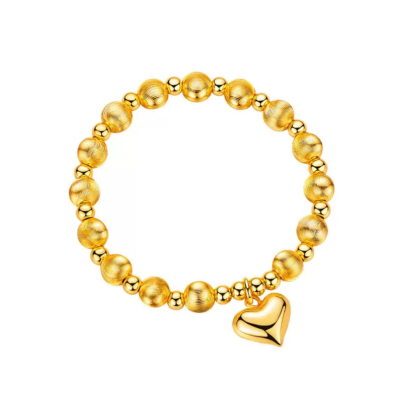 新品矿金  轻奢猫眼拉丝珠子手链 一口价