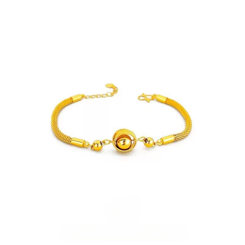 新品矿金  宫廷国风编织转运珠手链 一口价